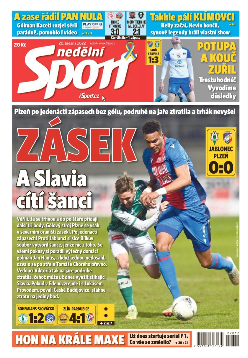E-magazín nedělní Sport - 12/2022 - CZECH NEWS CENTER a. s.