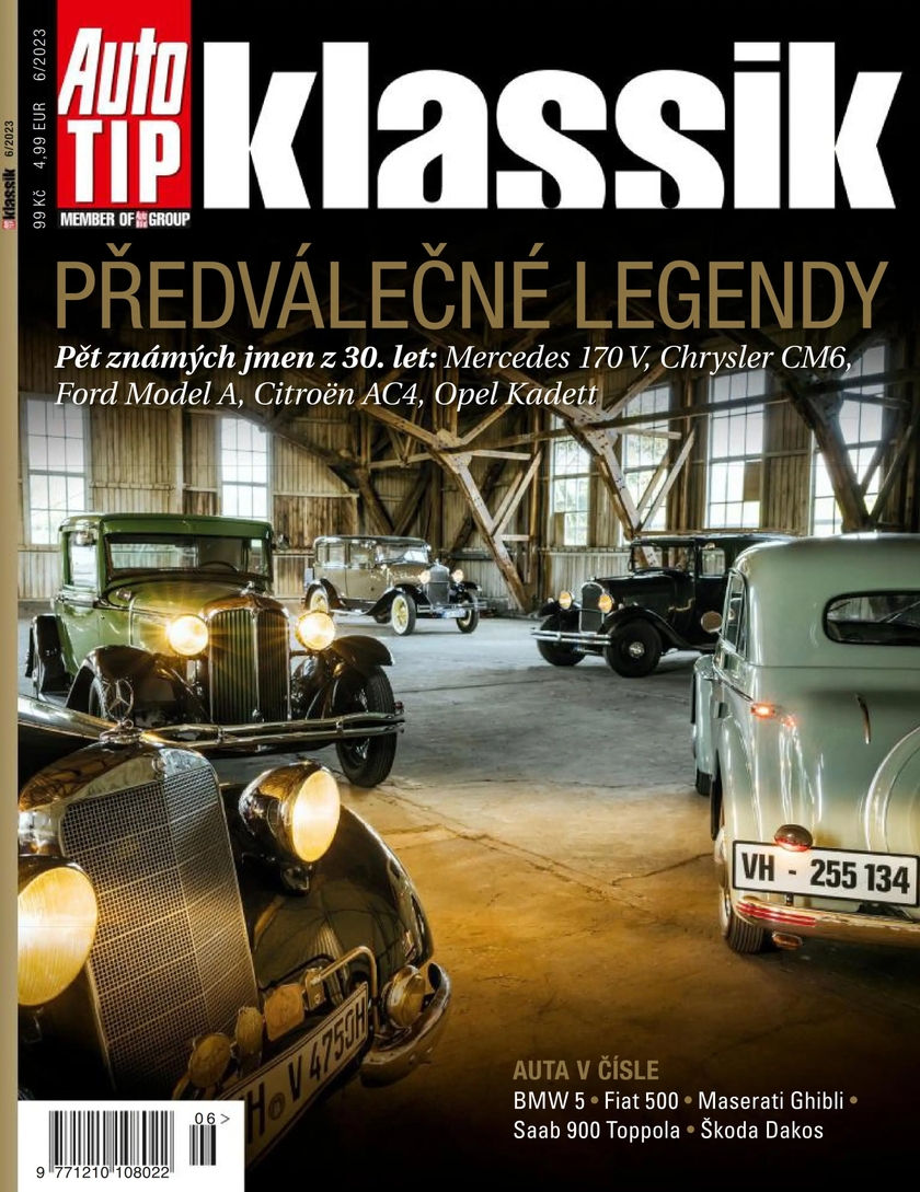 E-magazín AUTO TIP KLASSIK - 6/2023 - CZECH NEWS CENTER a. s.