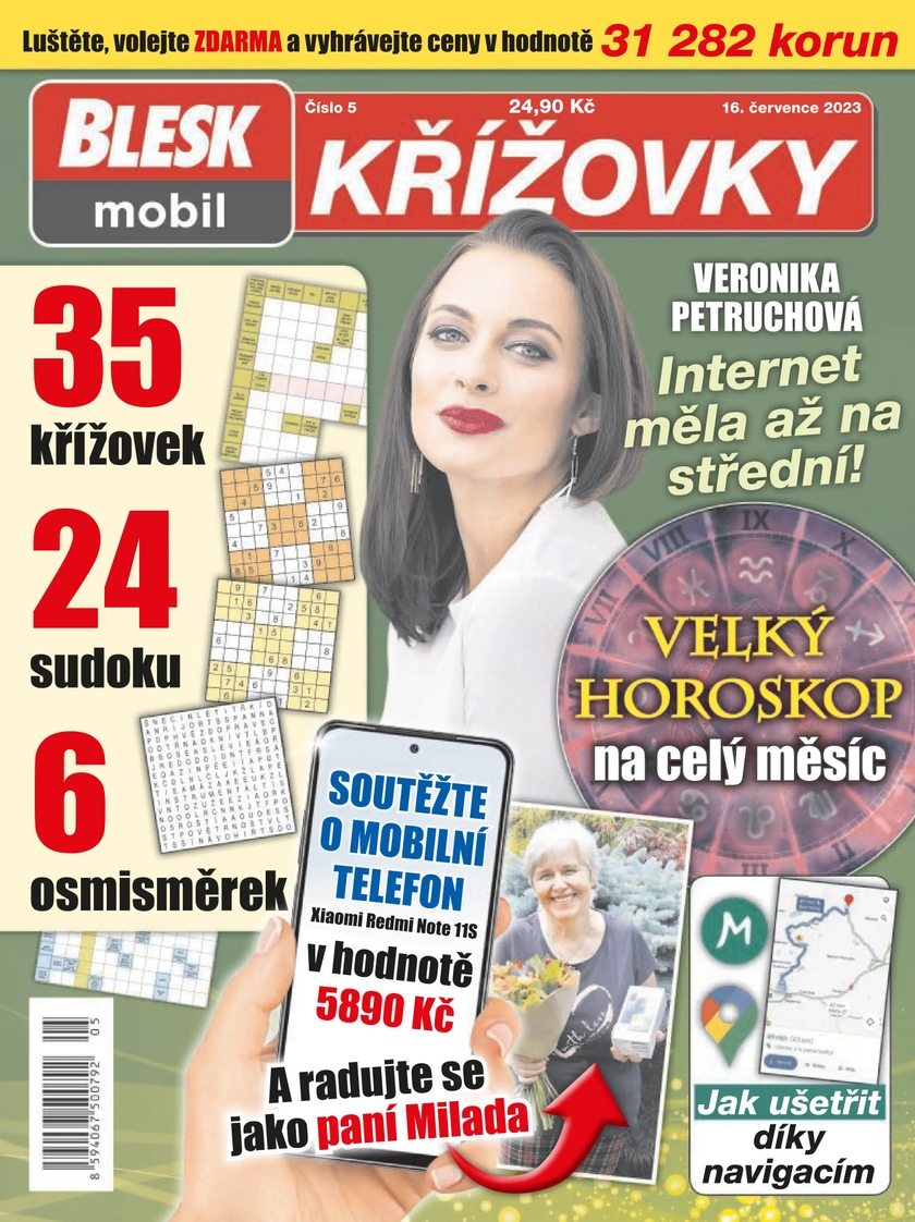 E-magazín BLESKmobil KŘÍŽOVKY - 5/2023 - CZECH NEWS CENTER a. s.