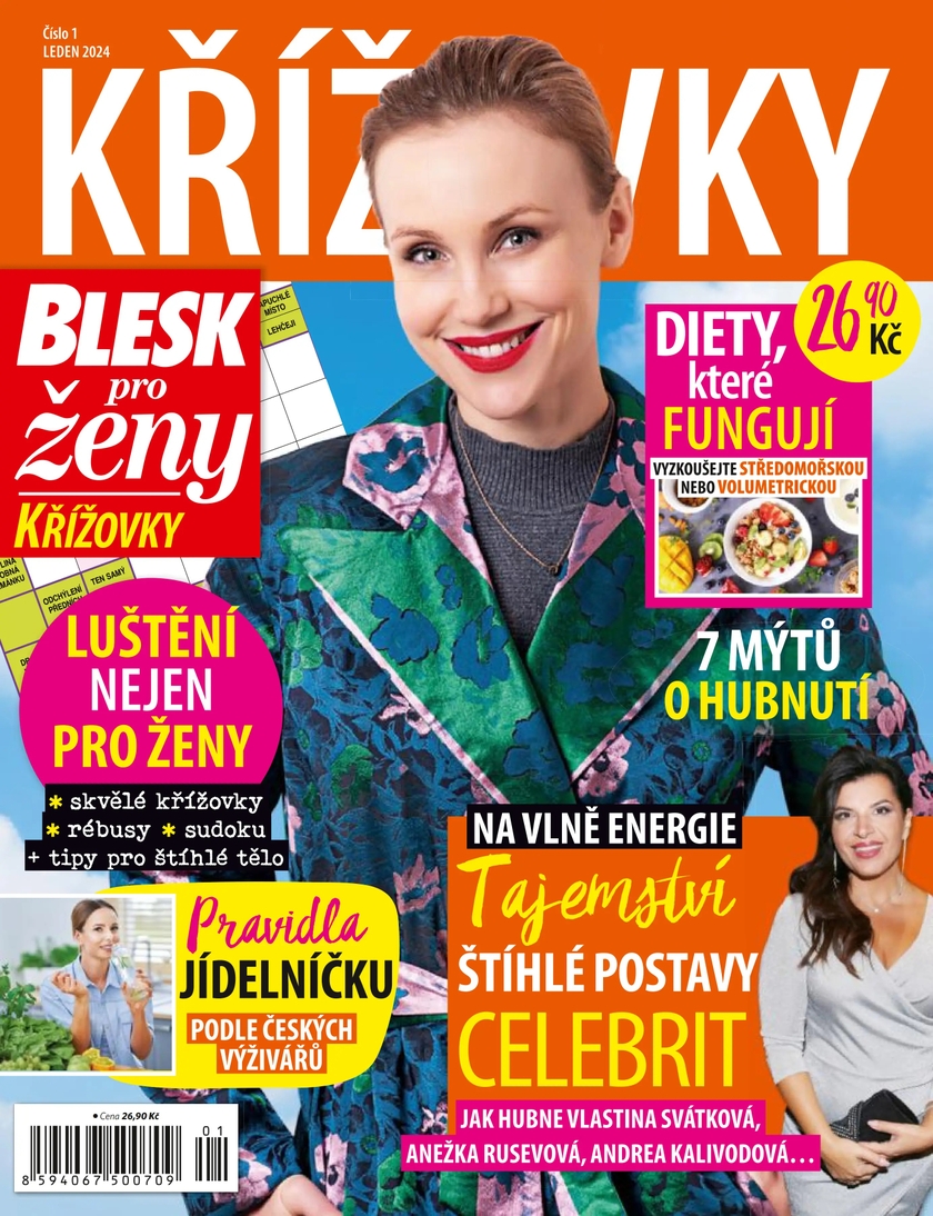 E-magazín BLESK pro ženy KŘÍŽOVKY - 1/2024 - CZECH NEWS CENTER a. s.