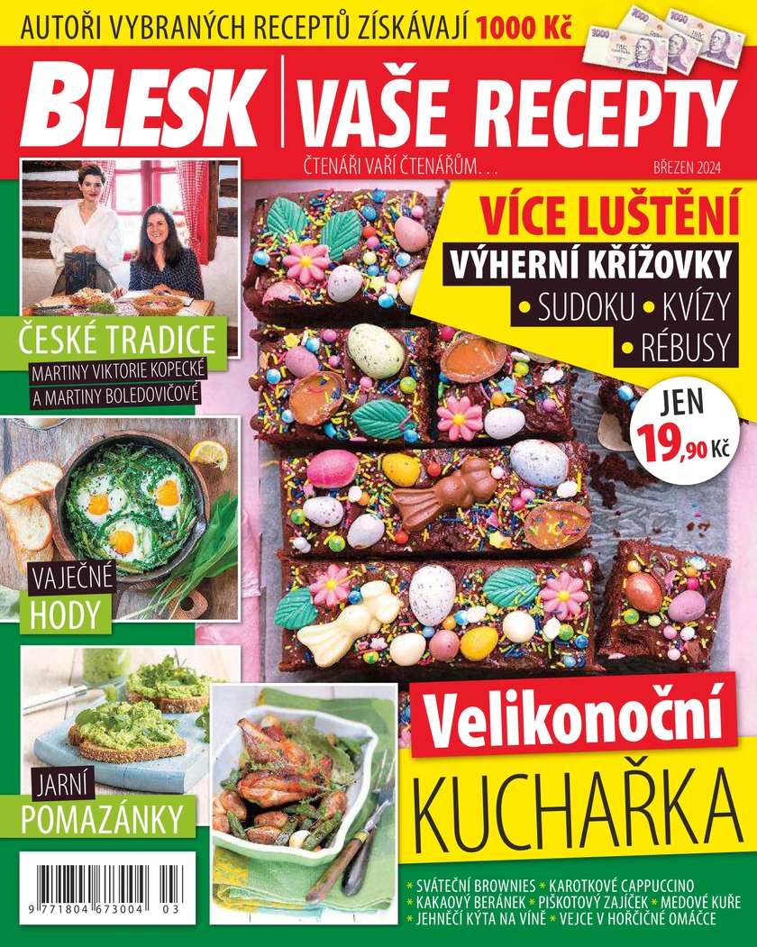 E-magazín BLESK VAŠE RECEPTY - 3/2024 - CZECH NEWS CENTER a. s.
