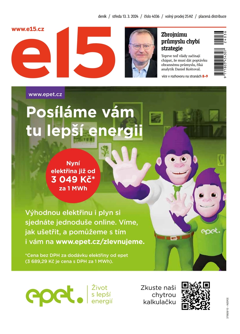 E-magazín e15 - 13.3.2024 - CZECH NEWS CENTER a. s.