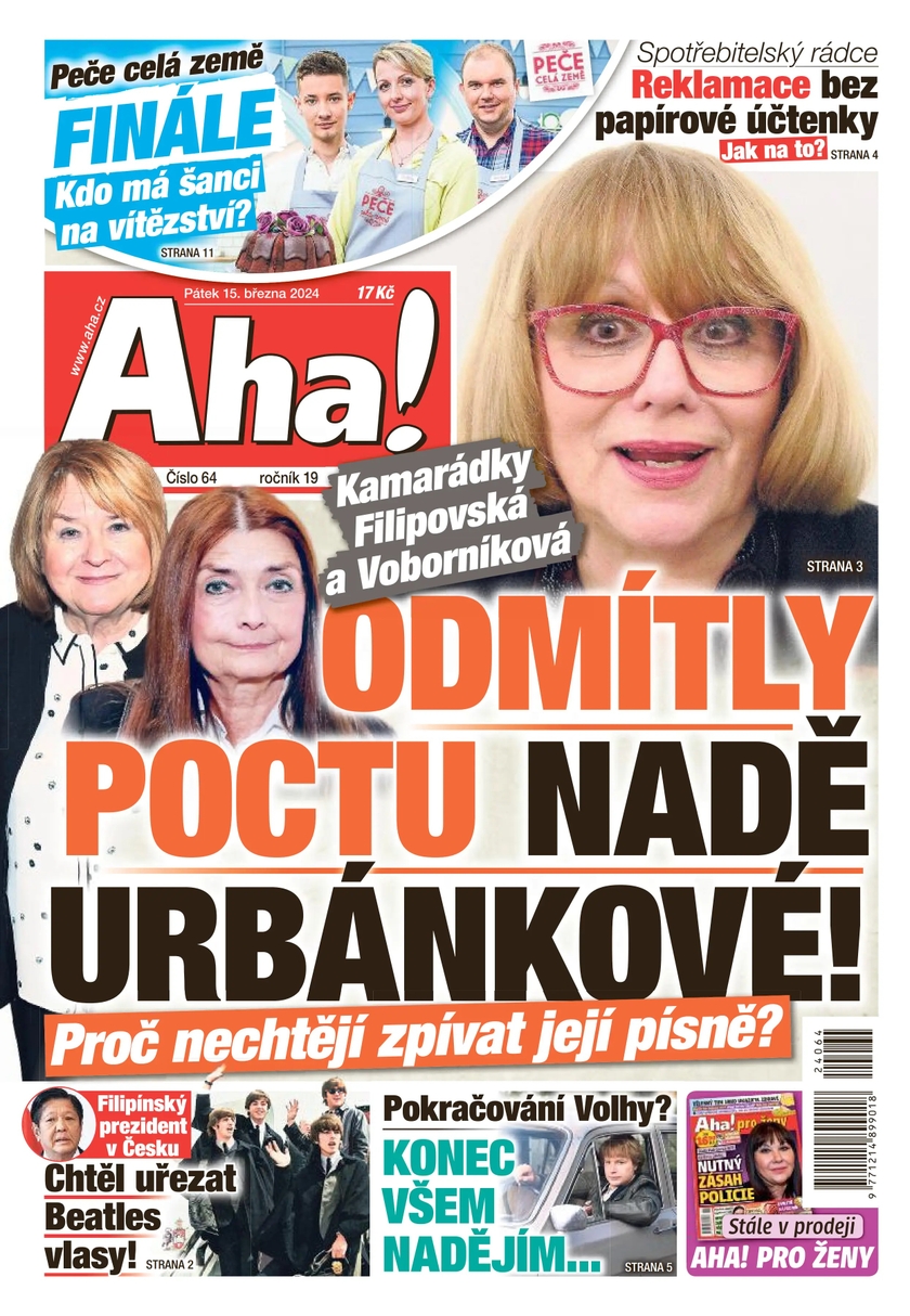 E-magazín Aha! - 15.3.2024 - CZECH NEWS CENTER a. s.