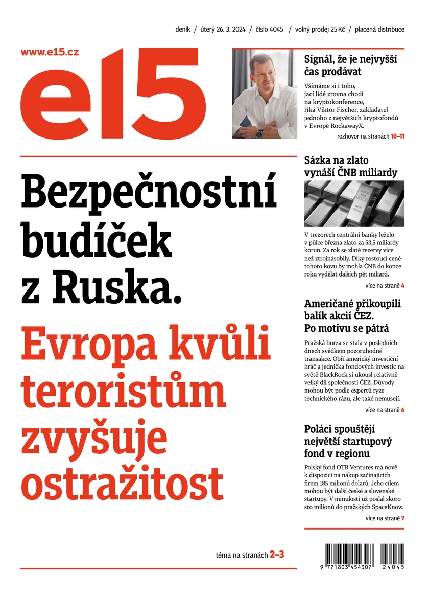 E-magazín e15 - 26.3.2024 - CZECH NEWS CENTER a. s.