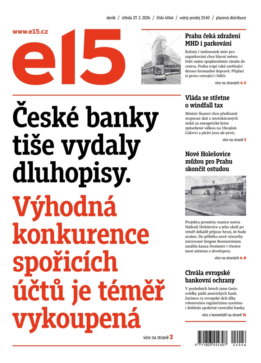E-magazín e15 - 27.3.2024 - CZECH NEWS CENTER a. s.