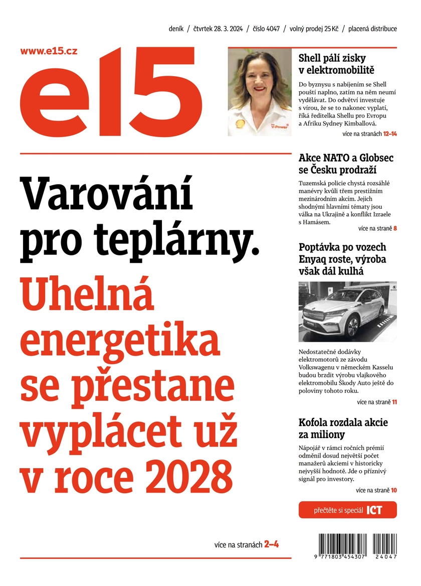 E-magazín e15 - 28.3.2024 - CZECH NEWS CENTER a. s.