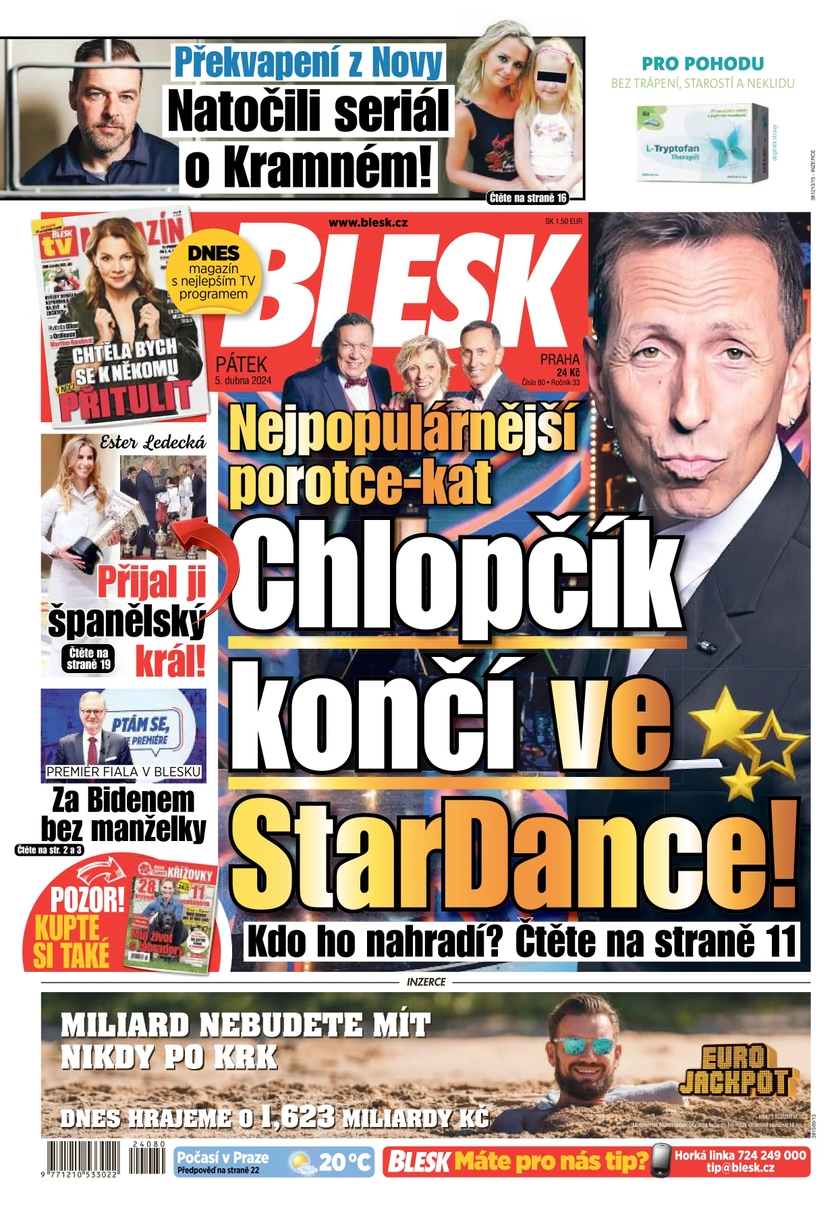 E-magazín BLESK - 5.4.2024 - CZECH NEWS CENTER a. s.
