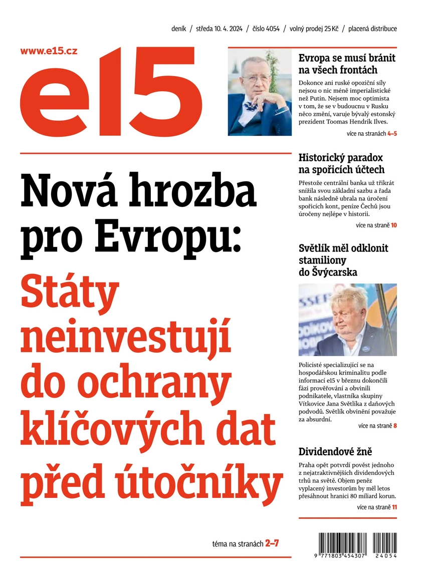 E-magazín e15 - 10.4.2024 - CZECH NEWS CENTER a. s.