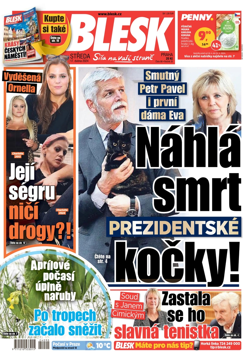 E-magazín BLESK - 17.4.2024 - CZECH NEWS CENTER a. s.