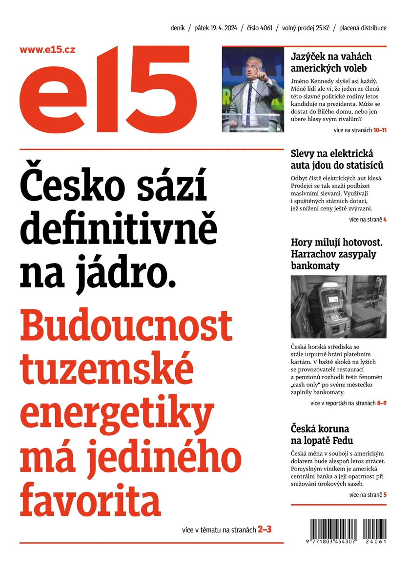E-magazín e15 - 19.4.2024 - CZECH NEWS CENTER a. s.