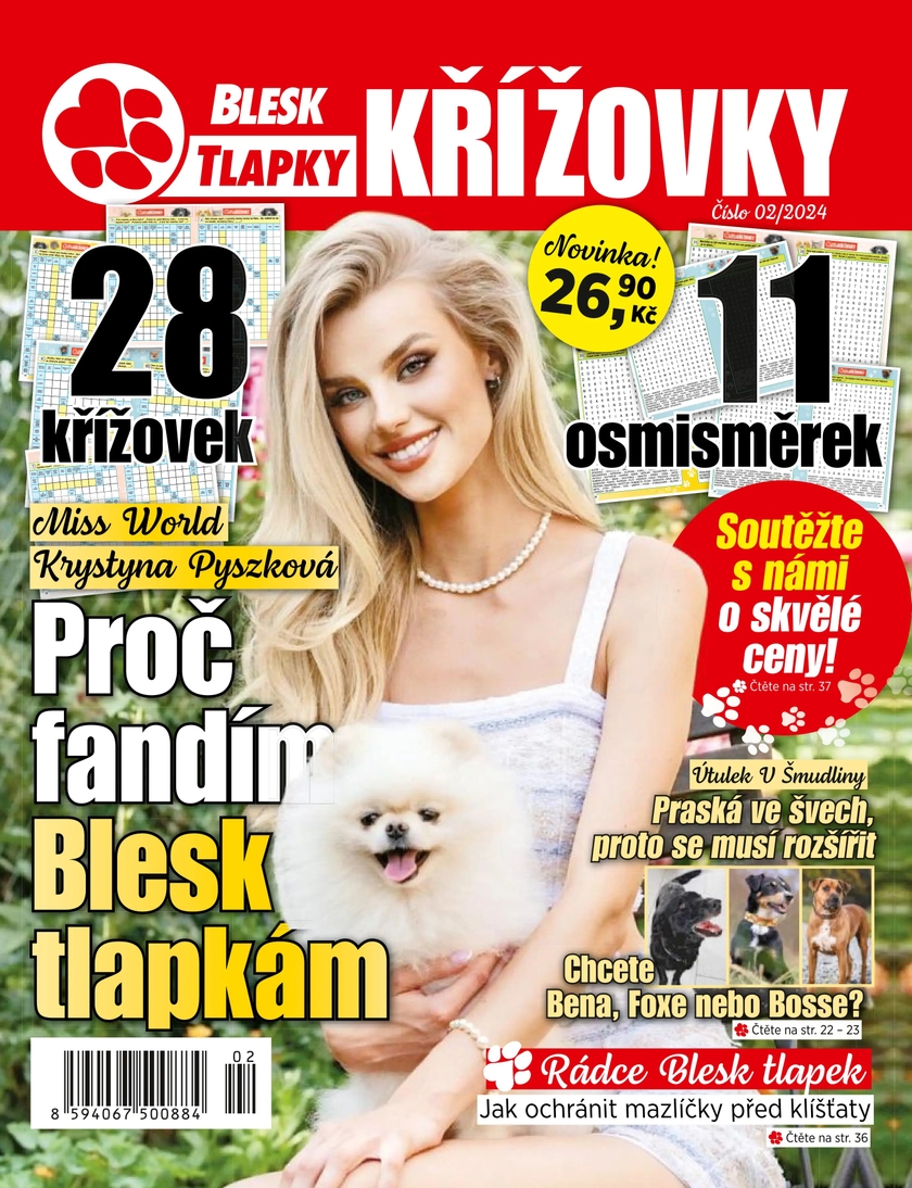 E-magazín BLESK TLAPKY KŘÍŽOVKY - 2/2024 - CZECH NEWS CENTER a. s.