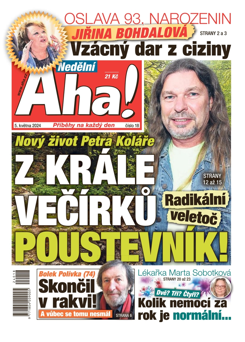 E-magazín Nedělní Aha! - 18/2024 - CZECH NEWS CENTER a. s.