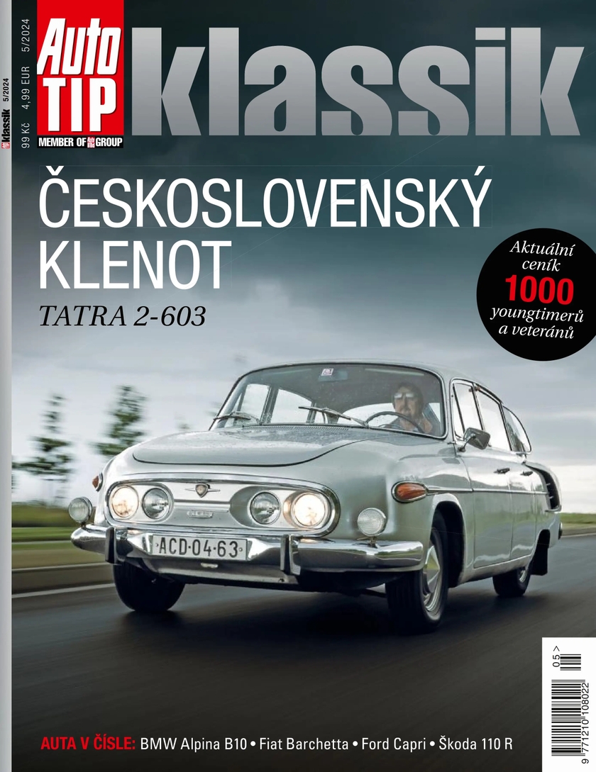 E-magazín AUTO TIP KLASSIK - 5/2024 - CZECH NEWS CENTER a. s.
