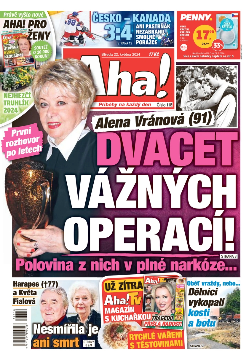 E-magazín Aha! - 22.5.2024 - CZECH NEWS CENTER a. s.