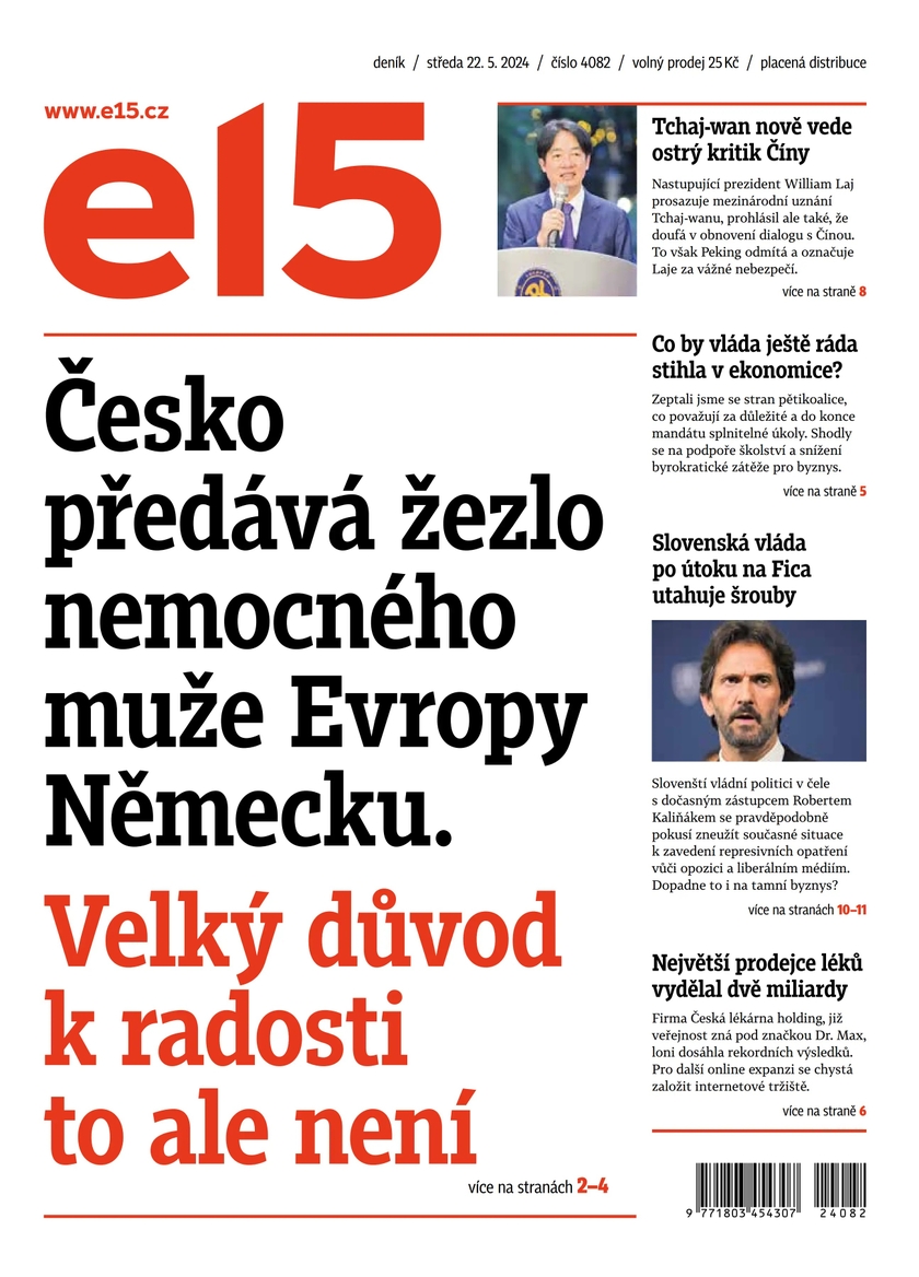 E-magazín e15 - 22.5.2024 - CZECH NEWS CENTER a. s.