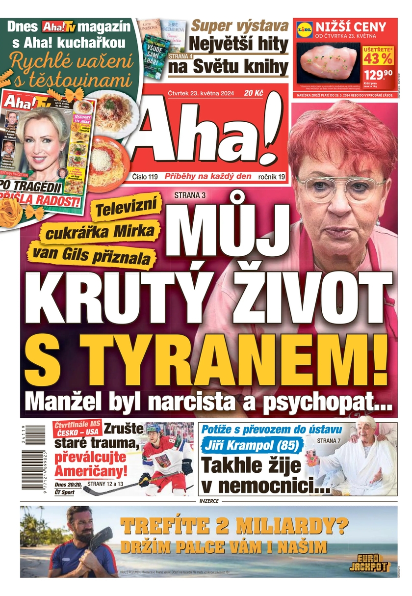 E-magazín Aha! - 23.5.2024 - CZECH NEWS CENTER a. s.