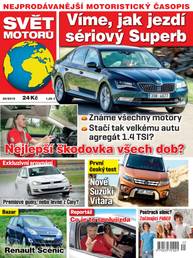 Časopis SVĚT MOTORŮ - 20/15 - CZECH NEWS CENTER a. s.