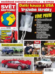 Časopis SVĚT MOTORŮ - 52-53/15 - CZECH NEWS CENTER a. s.