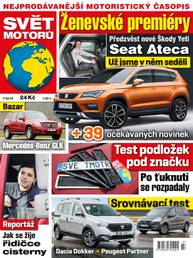 Časopis SVĚT MOTORŮ - 07/16 - CZECH NEWS CENTER a. s.
