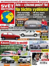 Časopis SVĚT MOTORŮ - 32/16 - CZECH NEWS CENTER a. s.