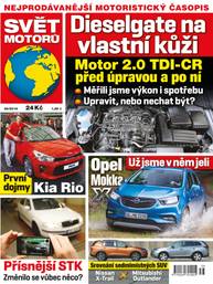 Časopis SVĚT MOTORŮ - 38/16 - CZECH NEWS CENTER a. s.