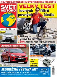 Časopis SVĚT MOTORŮ - 29/17 - CZECH NEWS CENTER a. s.