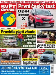 Časopis SVĚT MOTORŮ - 30/17 - CZECH NEWS CENTER a. s.