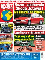 Časopis SVĚT MOTORŮ - 34/17 - CZECH NEWS CENTER a. s.