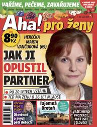 Časopis Aha! pro ženy - 37/17 - CZECH NEWS CENTER a. s.