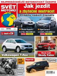 Časopis SVĚT MOTORŮ - 07/18 - CZECH NEWS CENTER a. s.