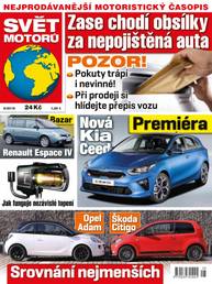 Časopis SVĚT MOTORŮ - 08/18 - CZECH NEWS CENTER a. s.