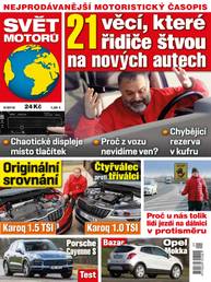 Časopis SVĚT MOTORŮ - 09/18 - CZECH NEWS CENTER a. s.