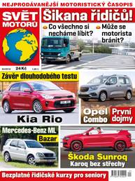 Časopis SVĚT MOTORŮ - 24/18 - CZECH NEWS CENTER a. s.