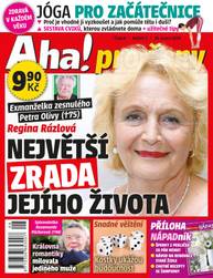 Časopis Aha! pro ženy - 8/2019 - CZECH NEWS CENTER a. s.