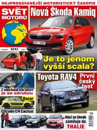 Časopis SVĚT MOTORŮ - 10/2019 - CZECH NEWS CENTER a. s.