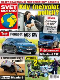 Časopis SVĚT MOTORŮ - 26/2019 - CZECH NEWS CENTER a. s.