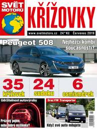 Časopis SVĚT MOTORŮ KŘÍŽOVKY - 7/2019 - CZECH NEWS CENTER a. s.