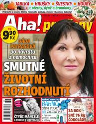 Časopis Aha! pro ženy - 36/2019 - CZECH NEWS CENTER a. s.