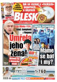 Deník BLESK - 24.1.2020 - CZECH NEWS CENTER a. s.