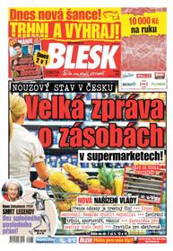 Deník BLESK - 14.3.2020 - CZECH NEWS CENTER a. s.