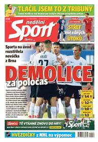 Časopis nedělní Sport - 34/2020 - CZECH NEWS CENTER a. s.