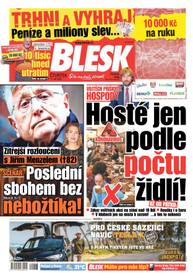 Deník BLESK - 17.9.2020 - CZECH NEWS CENTER a. s.