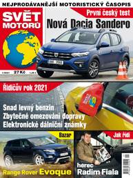 Časopis SVĚT MOTORŮ - 1/2021 - CZECH NEWS CENTER a. s.