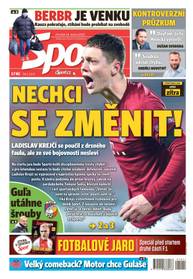 Deník Sport - 14.1.2021 - CZECH NEWS CENTER a. s.