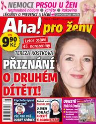 Časopis Aha! pro ženy - 8/2021 - CZECH NEWS CENTER a. s.