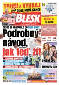 Deník BLESK - 1.3.2021 - CZECH NEWS CENTER a. s.