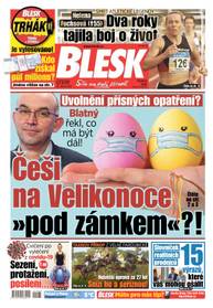 Deník BLESK - 16.3.2021 - CZECH NEWS CENTER a. s.