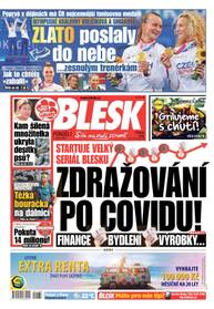 Deník BLESK - 2.8.2021 - CZECH NEWS CENTER a. s.