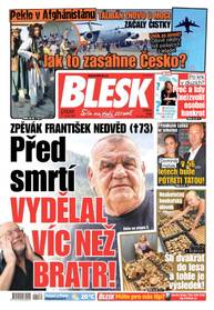 Deník BLESK - 17.8.2021 - CZECH NEWS CENTER a. s.