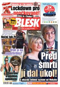 Deník BLESK - 13.11.2021 - CZECH NEWS CENTER a. s.